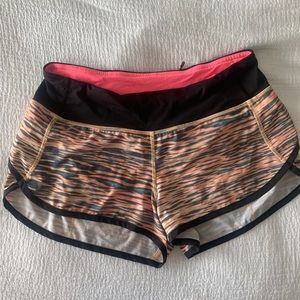 Lululemon speed shorts, size 4